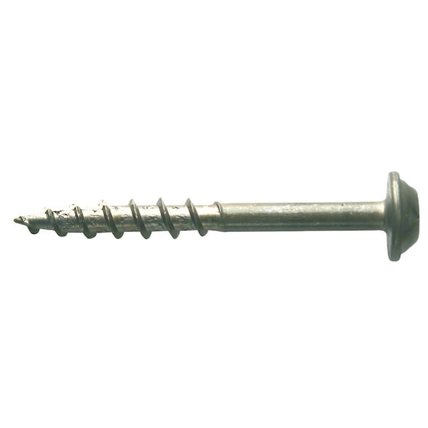Kreg #8 1-1/2 In. Coarse Maxi-Loc Washer Head Zinc Pocket Hole Screw, 500PK SML-C150 - 500 - main